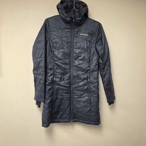 Columbia Mighty Lite Hooded Omni-Heat Jacket Black - Size Medium